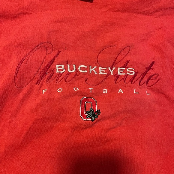 Vintage Ohio State Buckeyes Football XXL Shirt Made in USA look at all pics - Picture 2 of 10